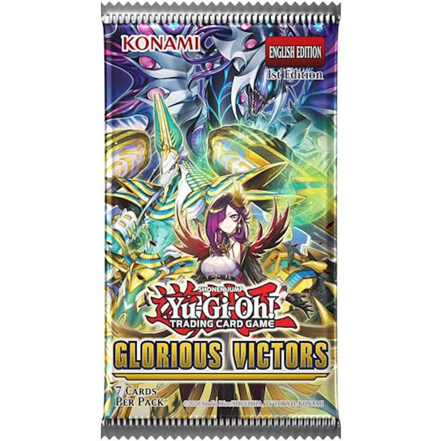 Yu-Gi-Oh Glorious Victors Booster 12-Box Case (Presell) (Ships Sealed Only) - D
