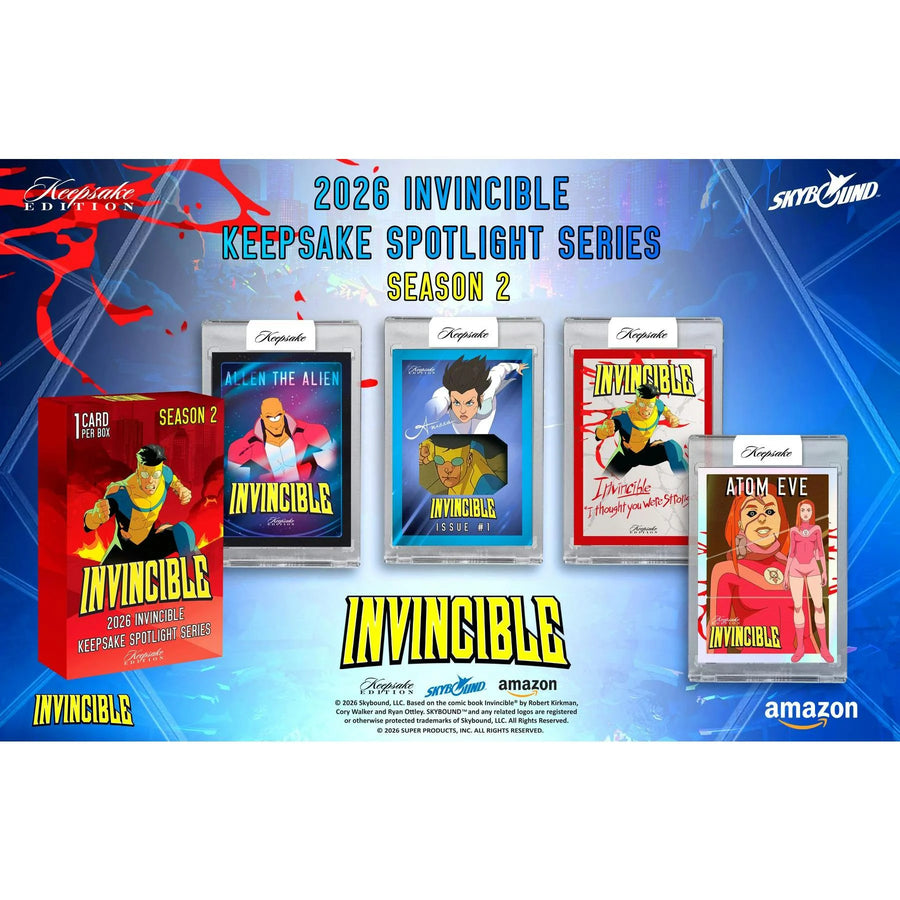 2026 Keepsake Invincible Season 2 Spotlight Series Hobby Case | 25-Box Presell