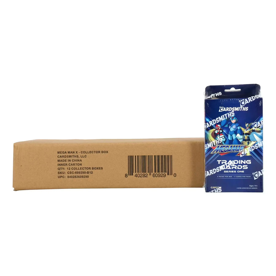 2025 Cardsmiths Mega Man X Trading Cards Collector 12-Box Case (Ships Sealed Only)