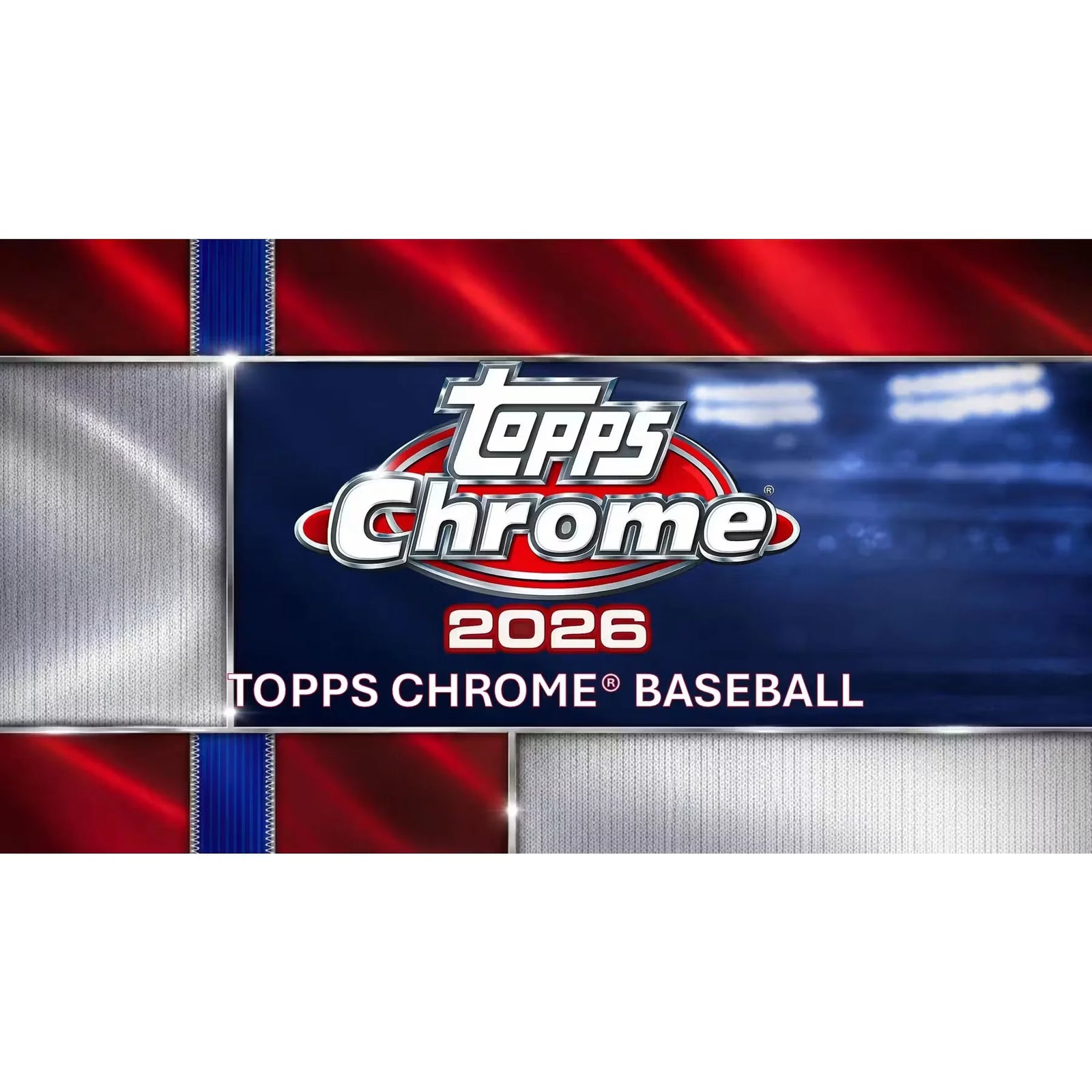 2026 Topps Chrome Baseball Hobby Jumbo 8-Box Case | Presell (Ships Sealed Only)
