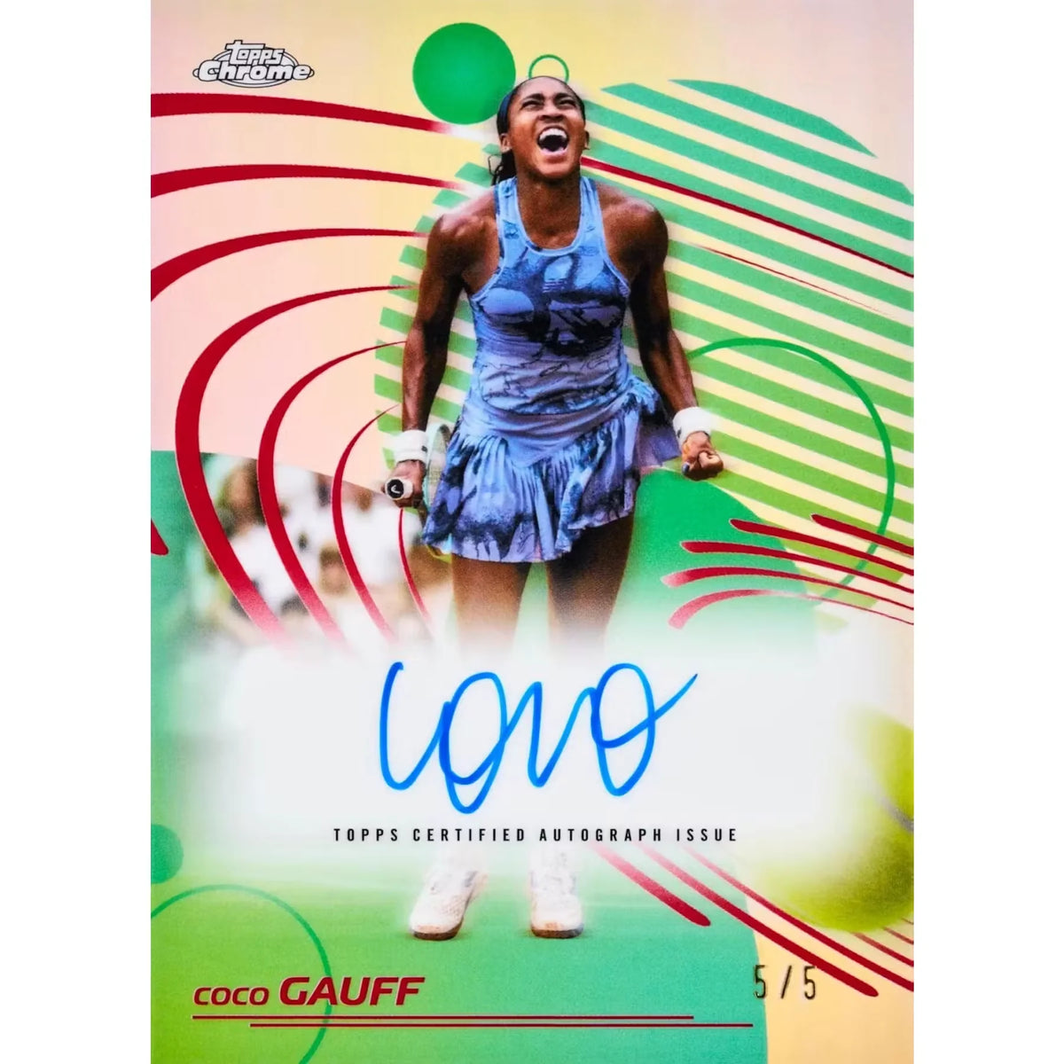 2026 Topps Chrome Tennis Hobby 12-Box Case | Presell (Ships Sealed Only)