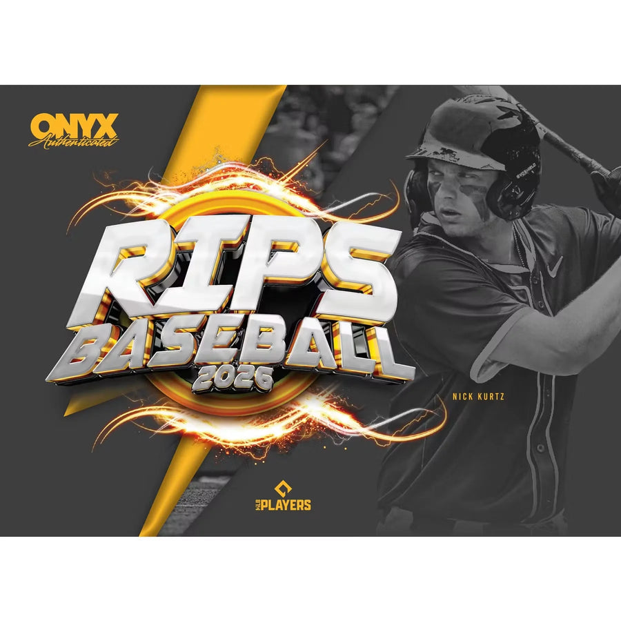 2026 Onyx Rips Baseball Hobby 4-Box Case | Presell