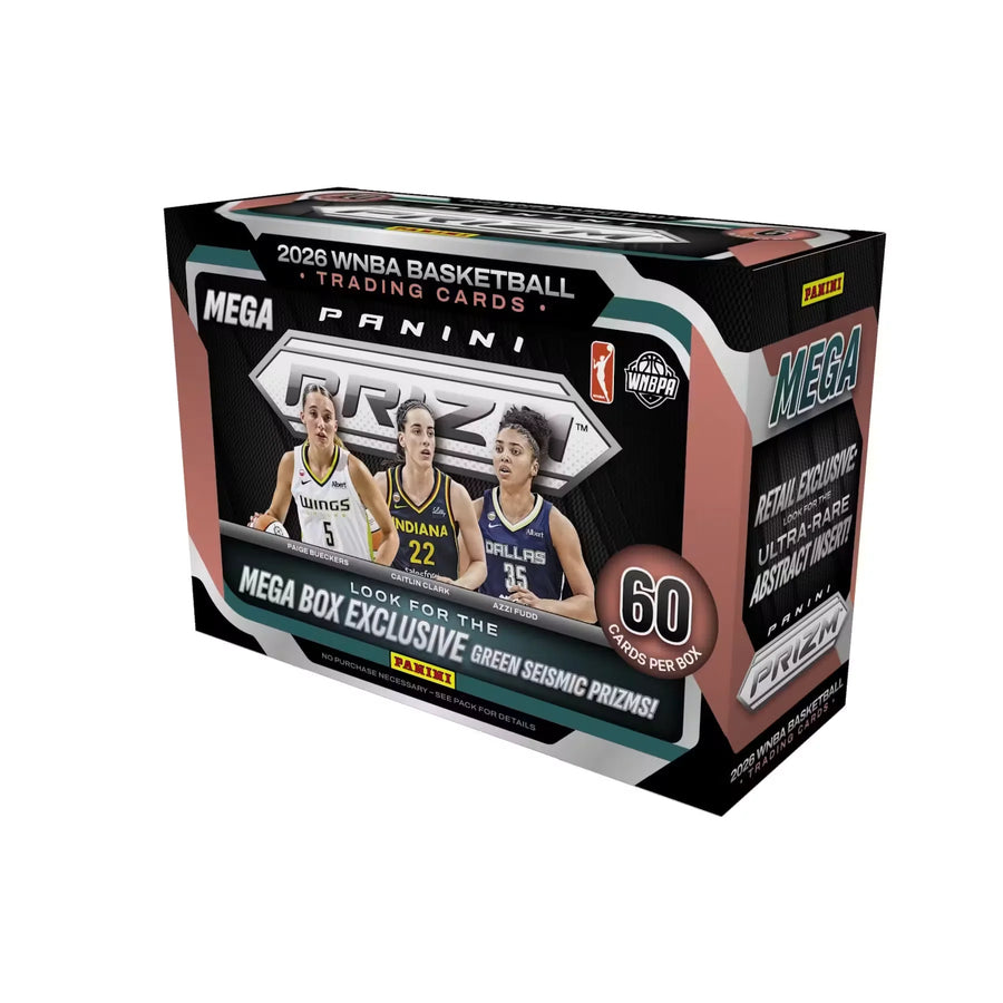 2026 Panini Prizm WNBA Basketball Mega Hobby 20-Box Case | Presell (Ships Sealed Only)