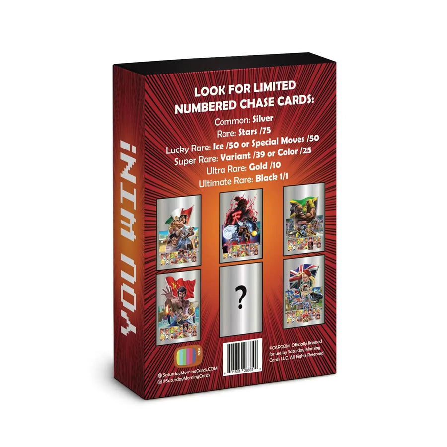 2026 Saturday Morning Cards Street Fighter Hobby 10-Box Case | Presell (Ships Sealed Only)