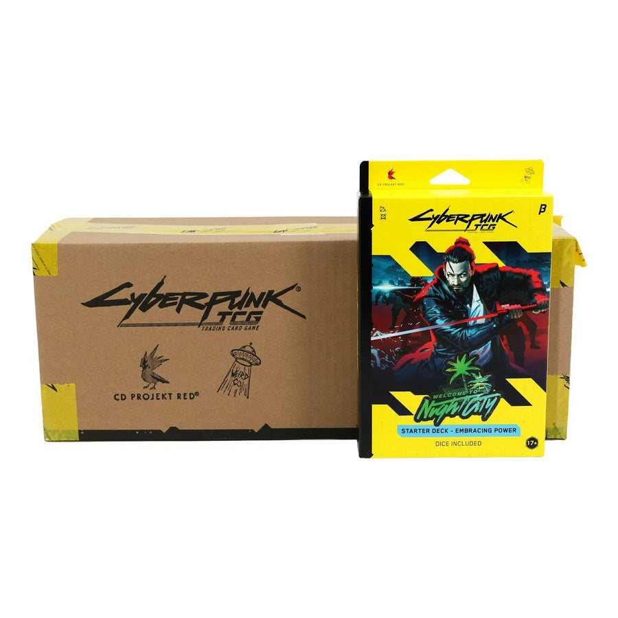 Cyberpunk TCG Embracing Power Starter 6-Deck Case | P4217924