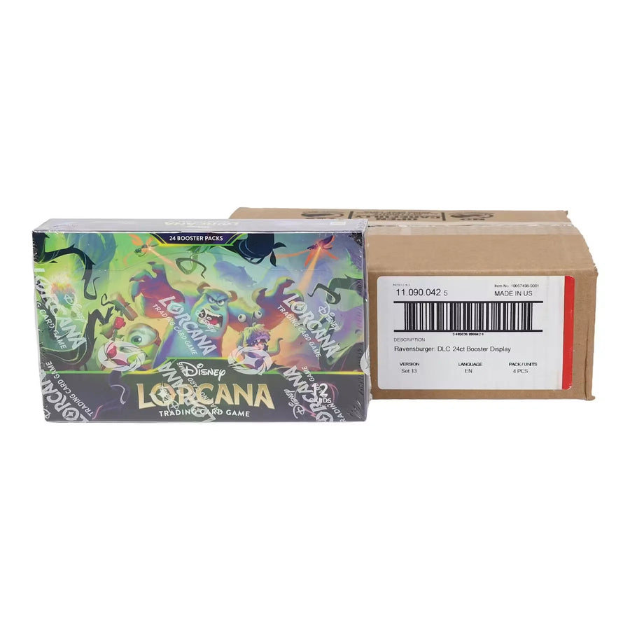 Disney Lorcana Attack of the Vine Booster 4-Box Case (Ships Sealed Only) | P4217928