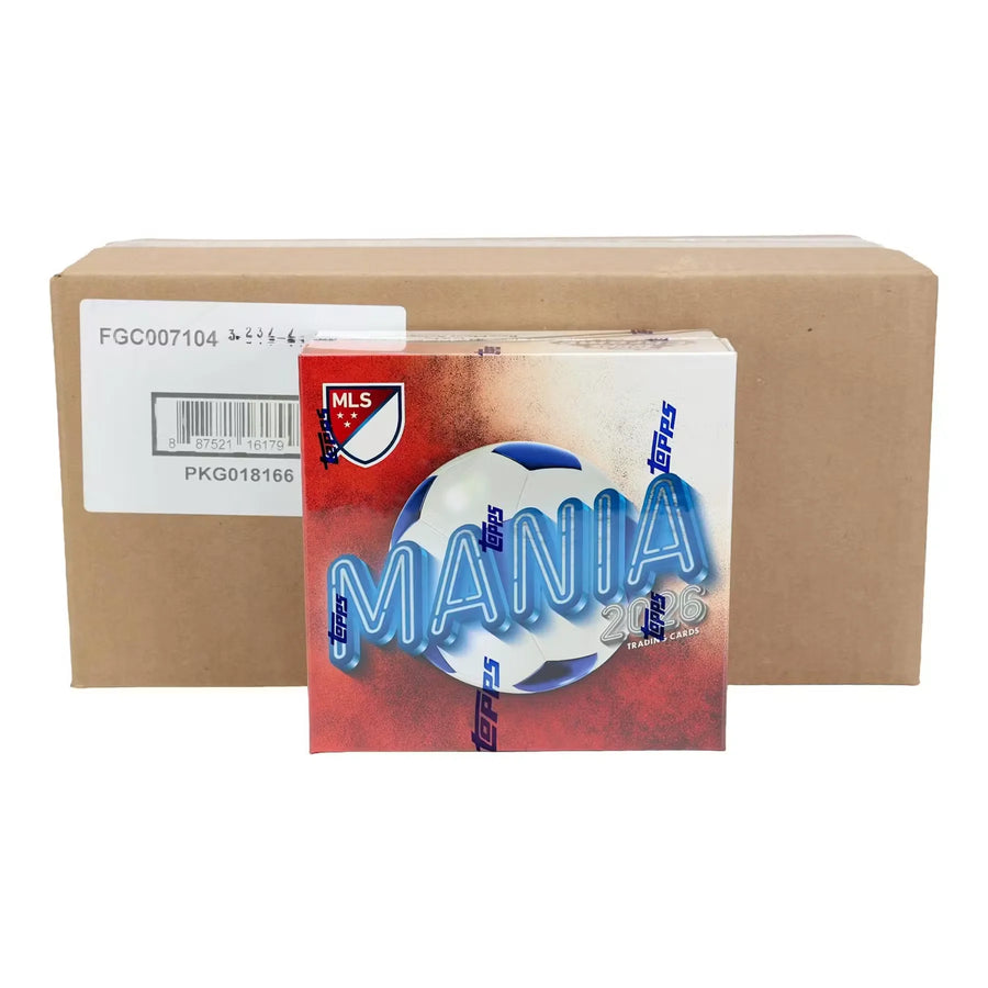 2026 Topps MLS Chrome Mania 5-Box Case (Ships Sealed Only) | P4276030