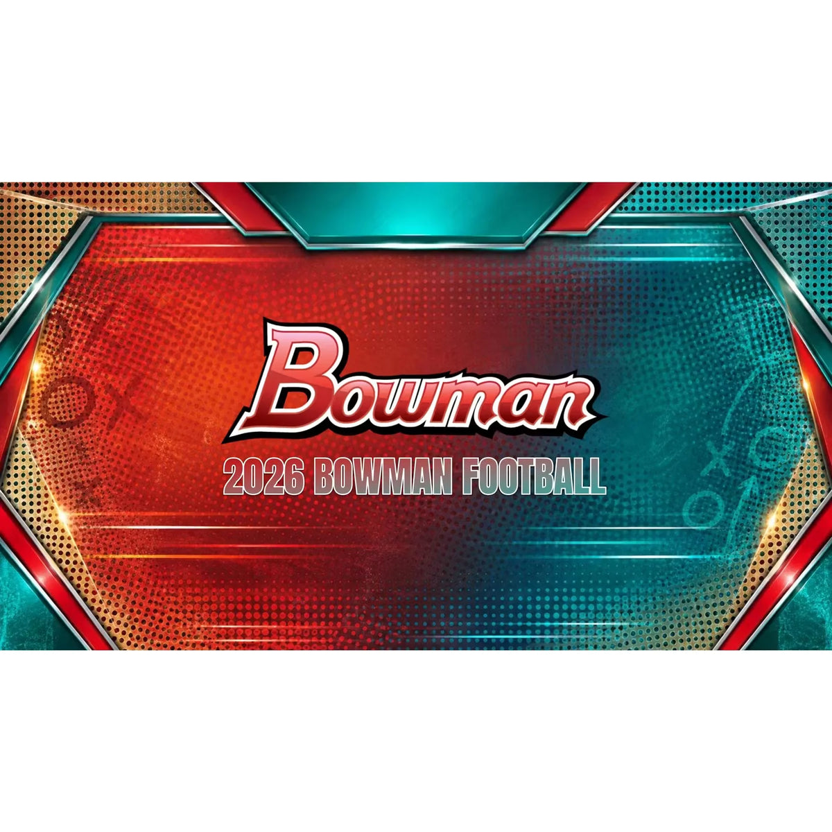 2026 Bowman Football Hobby 12-Box Case | Presell (Ships Sealed Only) | P4298177