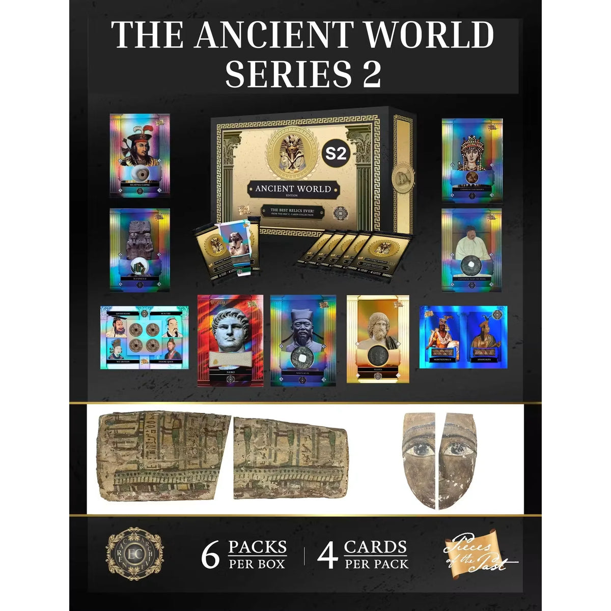 2026 Keepsake Pieces of the Past The Ancient World Series 2 Hobby 10-Box Case | P4301446