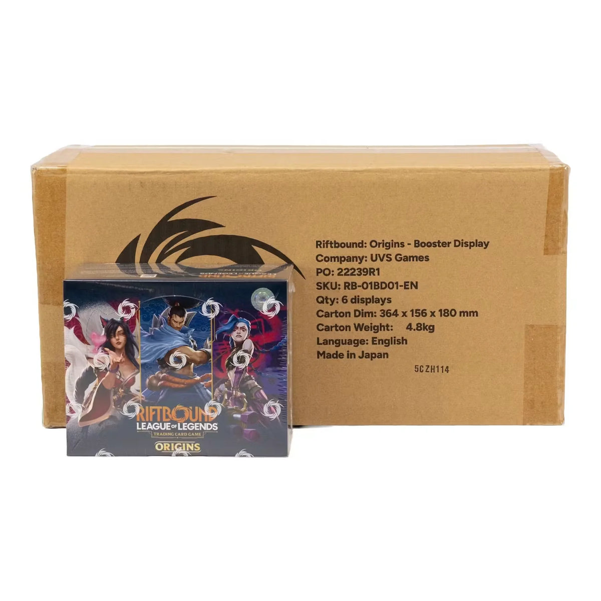 Riftbound League of Legends Origins Booster 6-Box Case | P4301816