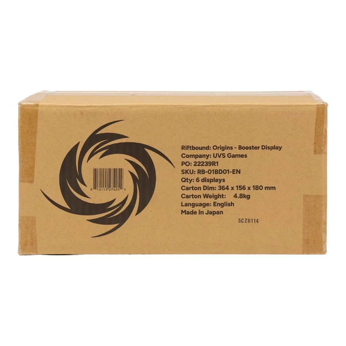 Riftbound League of Legends Origins Booster 6-Box Case | P4301816