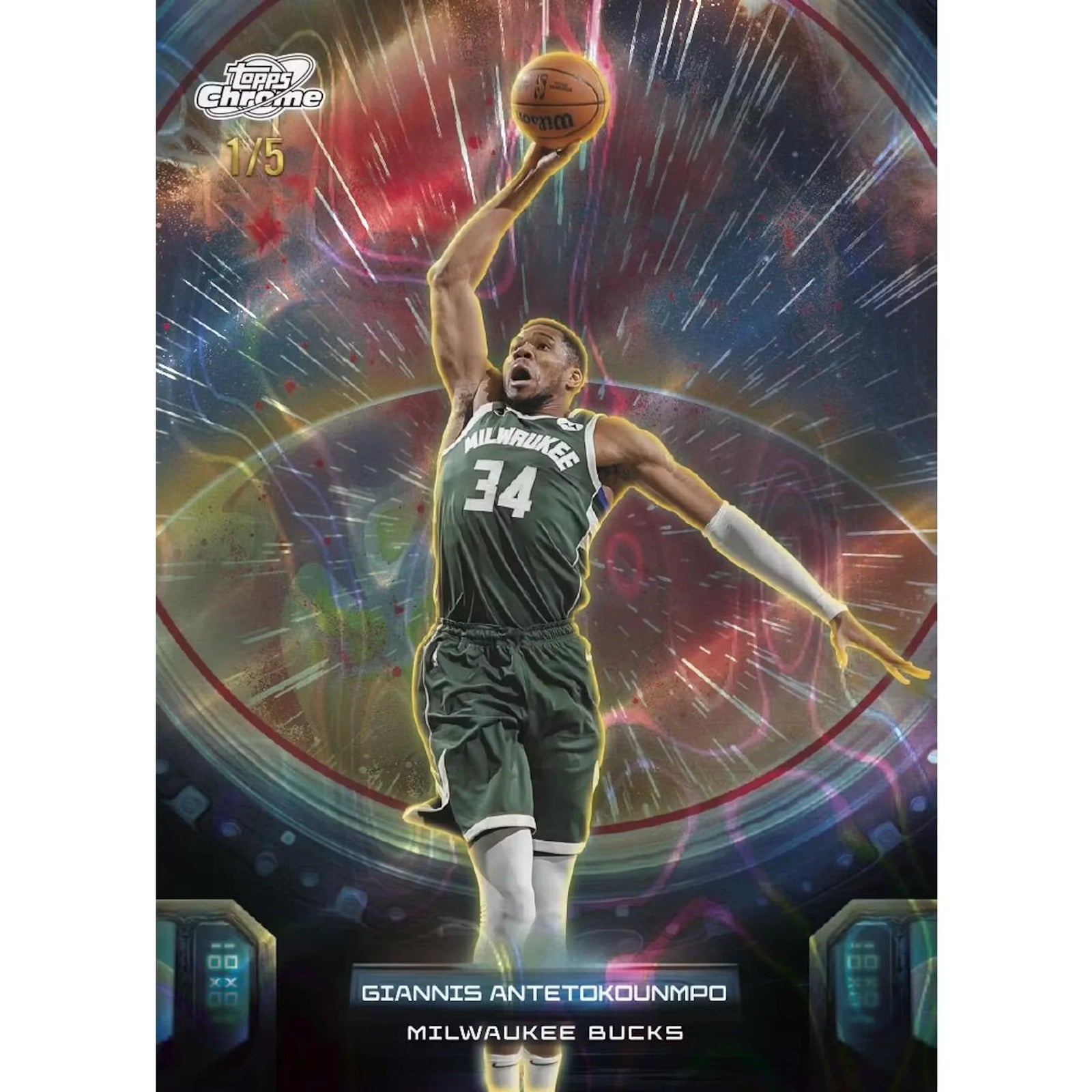 2025-26 Topps Cosmic Chrome Basketball First Day Issue Hobby 8-Box Case (Ships Sealed Only)