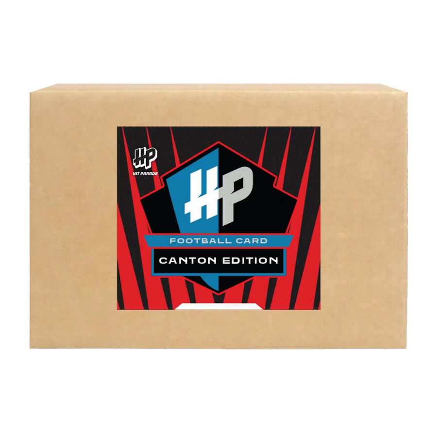 2026 Hit Parade Football Card Canton Edition Series 2 Hobby 10-Box Case | P5176793
