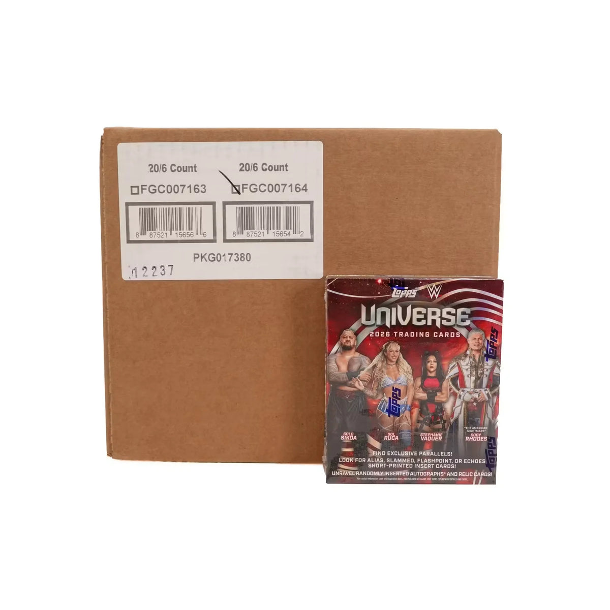 2026 Topps WWE Universe Wrestling Mega 20-Box Case (Ships Sealed Only) | P5178199