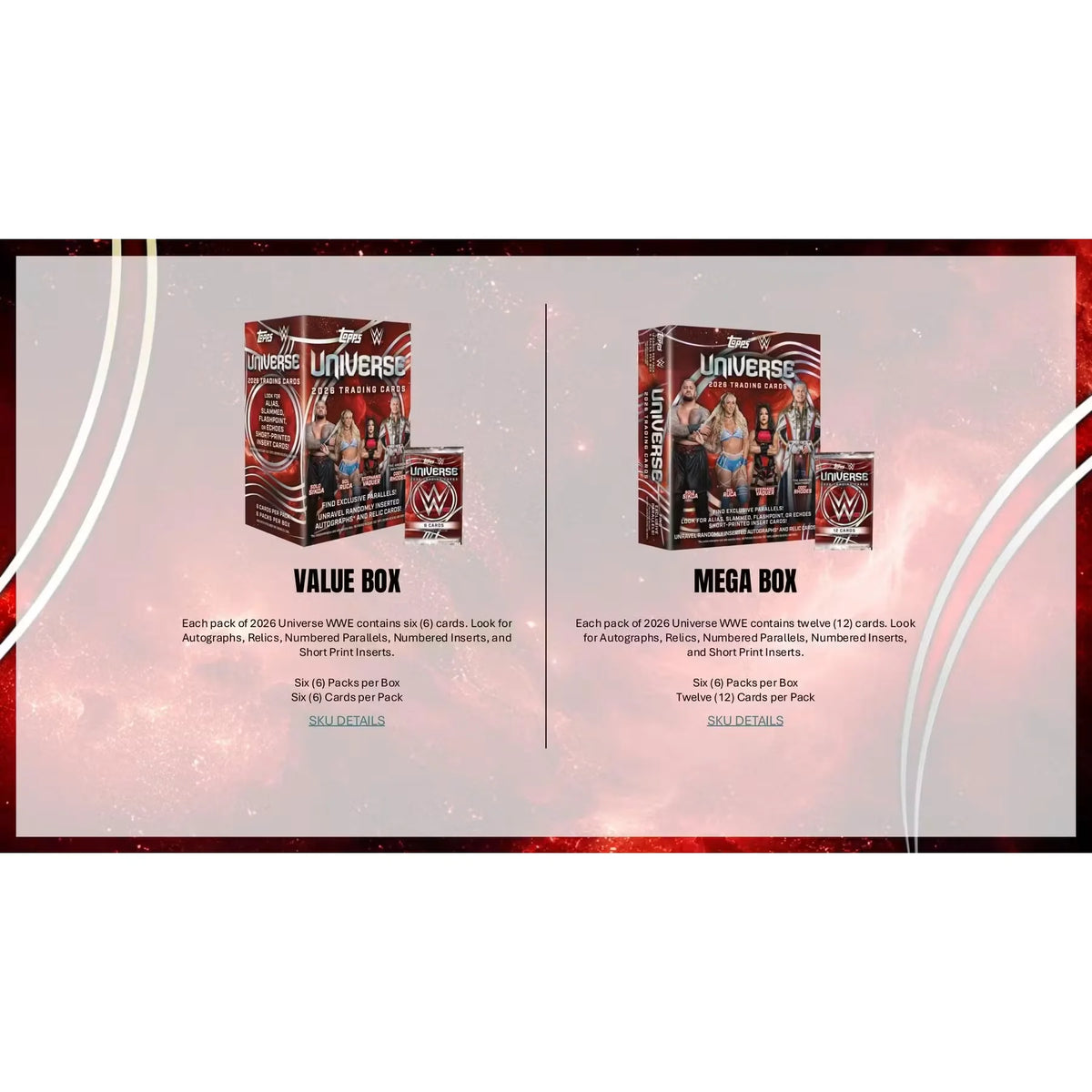 2026 Topps WWE Universe Wrestling Mega 20-Box Case (Ships Sealed Only) | P5178199
