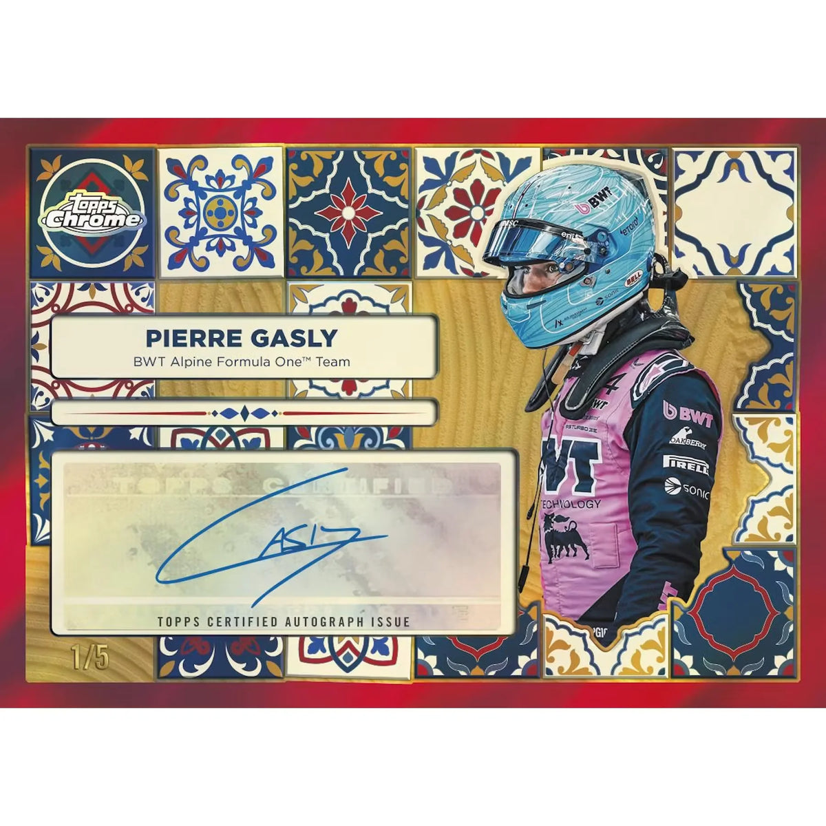 2026 Topps Chrome F1 Formula 1 Hobby 12-Box Case | Presell (Ships Sealed Only) | P5178237
