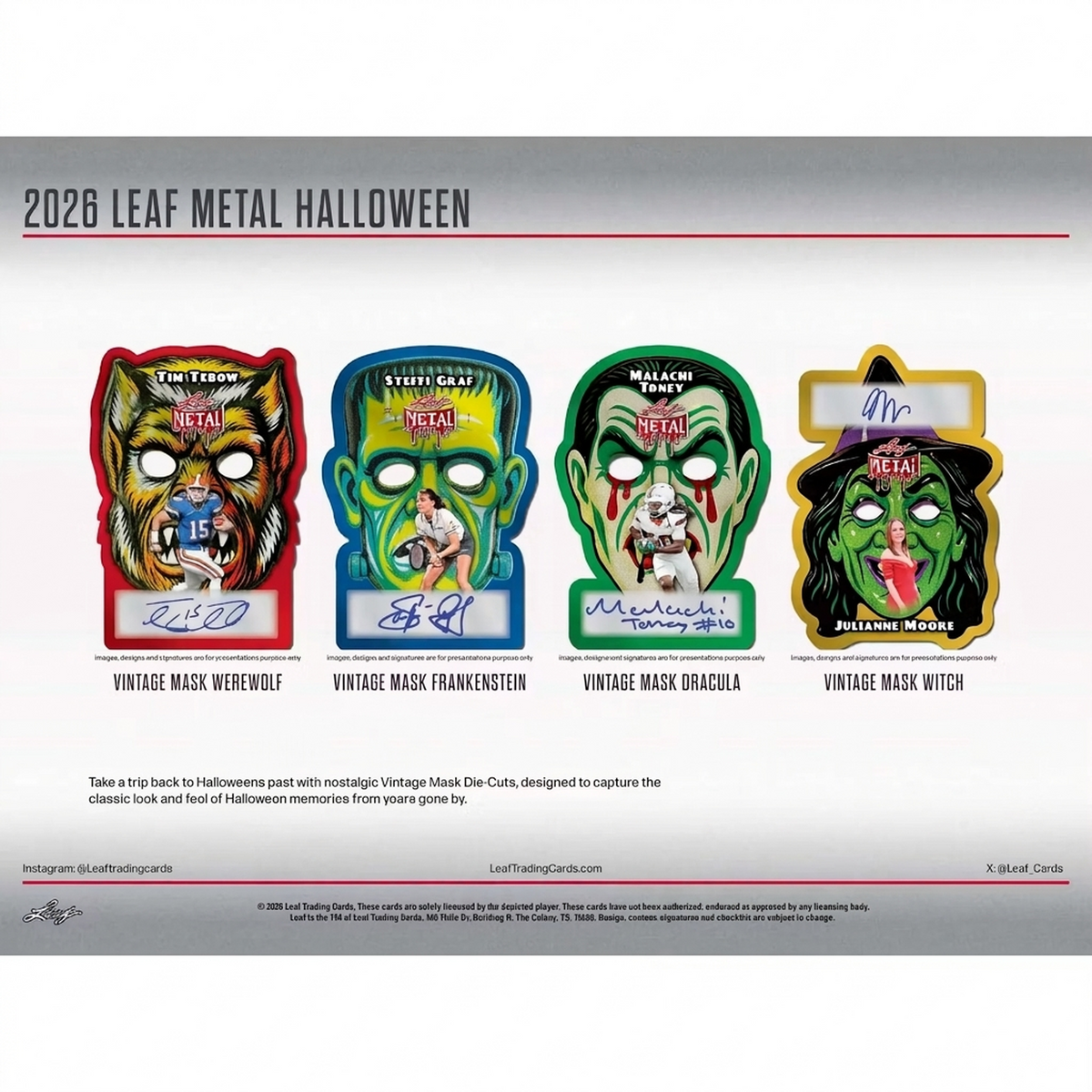 2026 Leaf Metal Halloween Hobby 10-Box Case | Presell (Ships Sealed Only) | P5178285