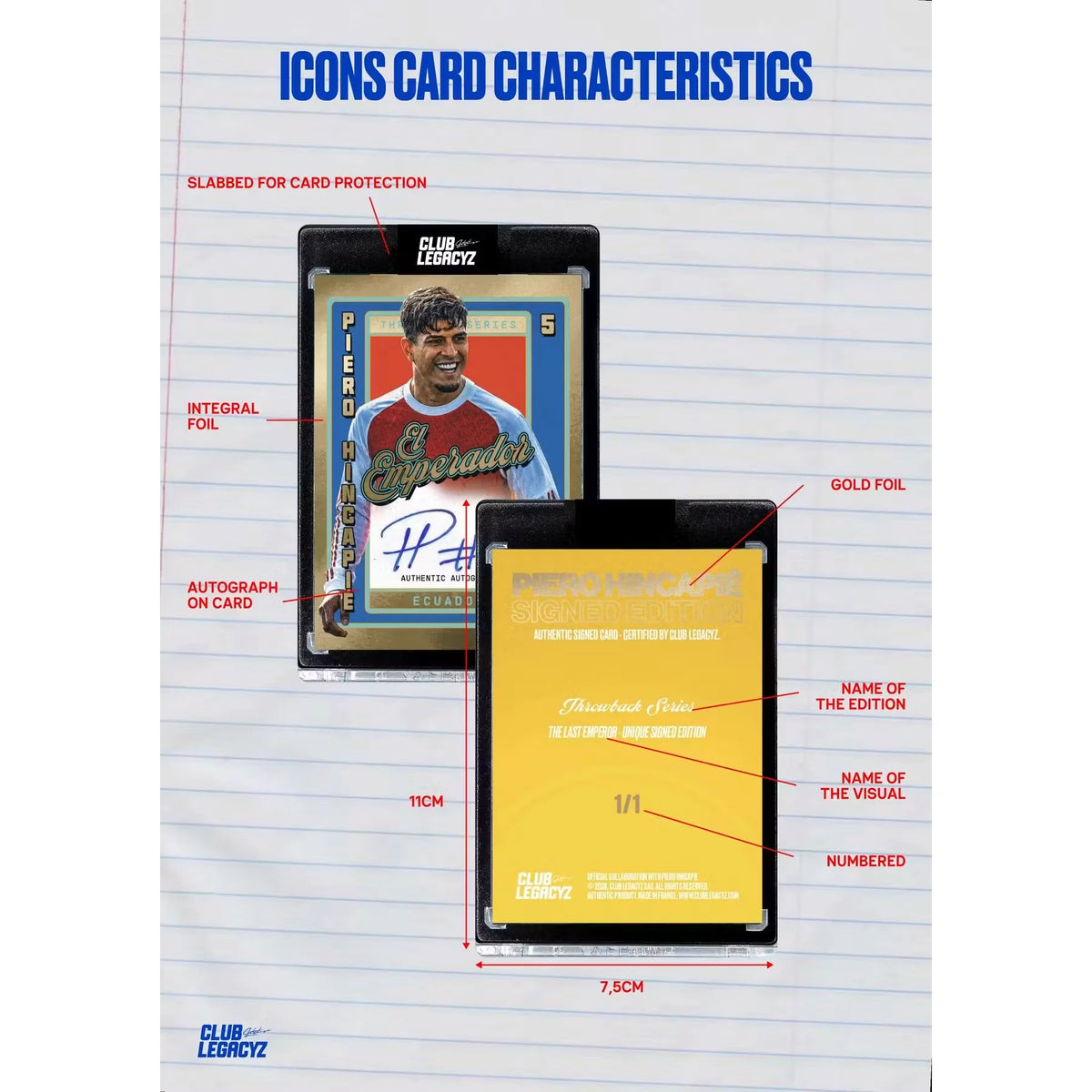 2026 Club Legacyz Icons Back to School Fifth Edition Soccer Hobby 10-Box Case | P5178288
