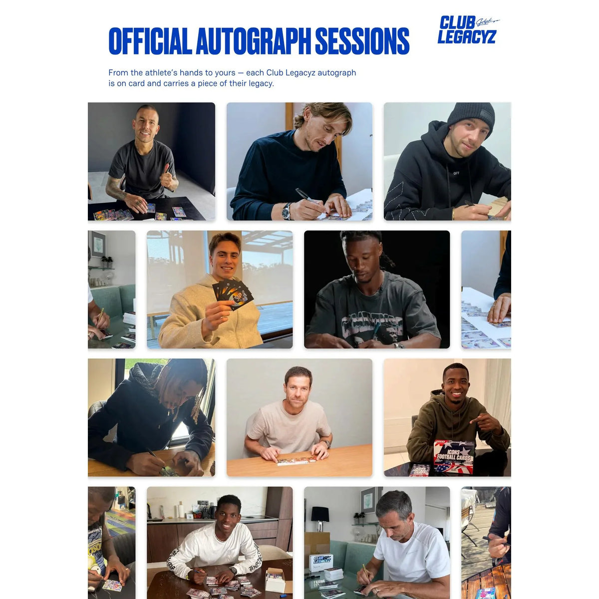 2026 Club Legacyz Icons Back to School Fifth Edition Soccer Hobby 10-Box Case | P5178288