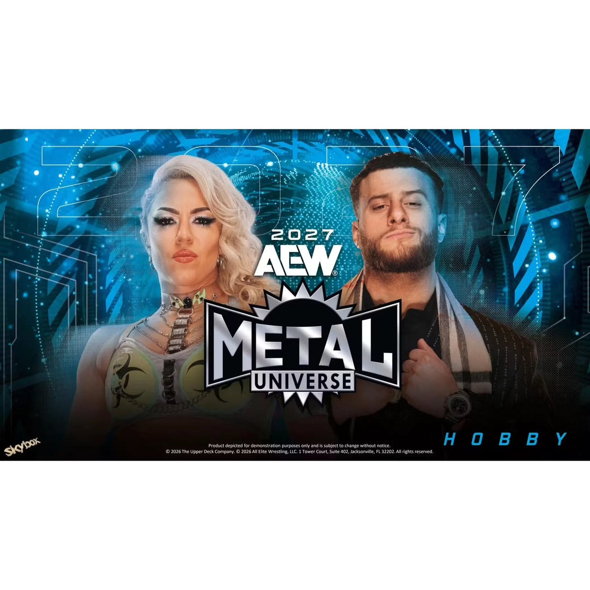 2027 Upper Deck AEW Skybox Metal Universe Wrestling Hobby 16-Box Case | P5178302