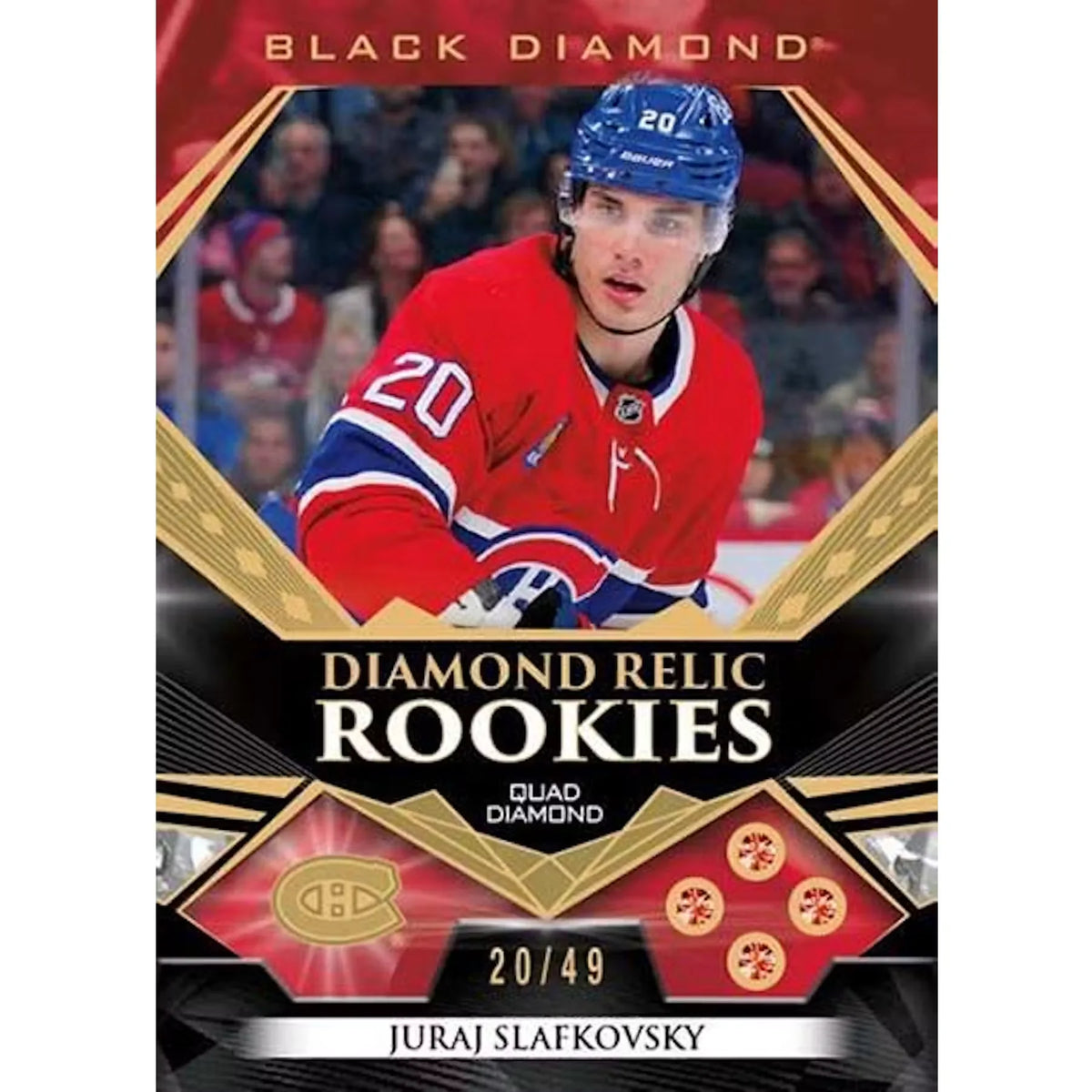 2022-23 Upper Deck Black Diamond Hockey CDD Exclusive Hobby 5-Box Case | P5178874
