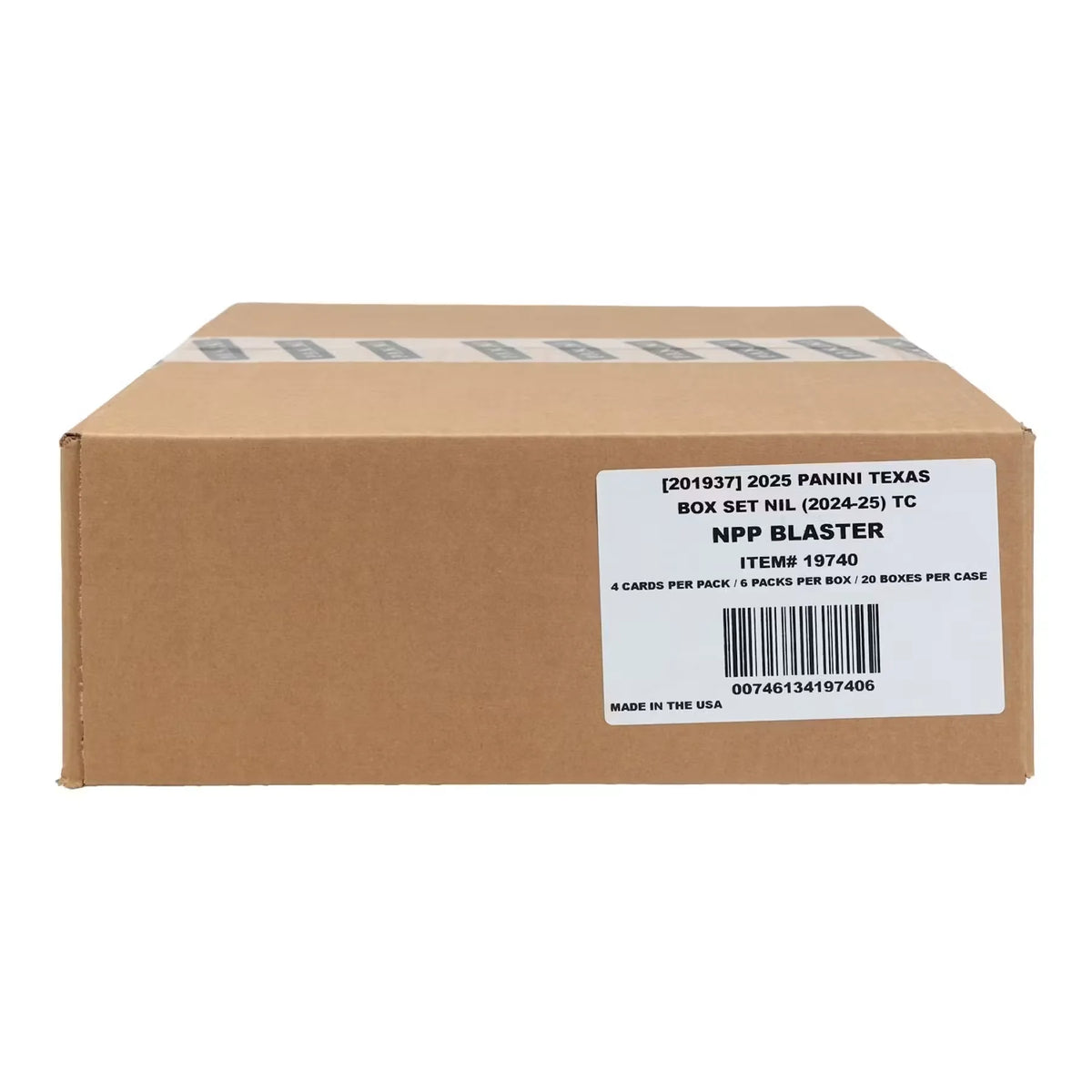 2025 Panini NIL Texas Longhorns Blaster 20-Box Case (Ships Sealed Only) | P5178906
