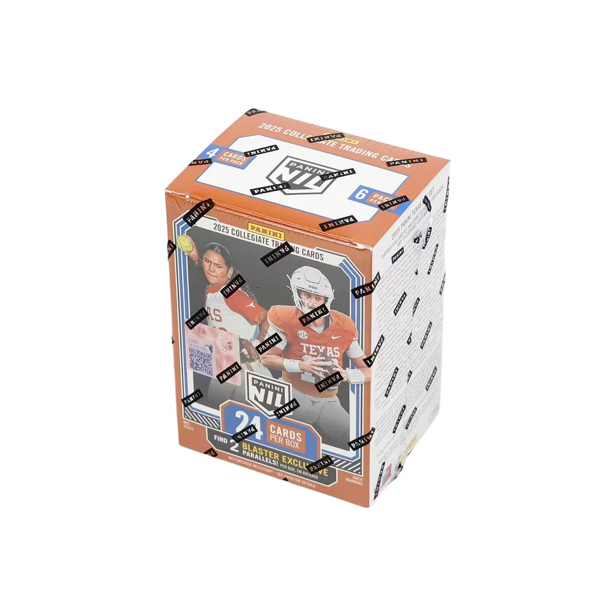 2025 Panini NIL Texas Longhorns Blaster 20-Box Case (Ships Sealed Only) | P5178906