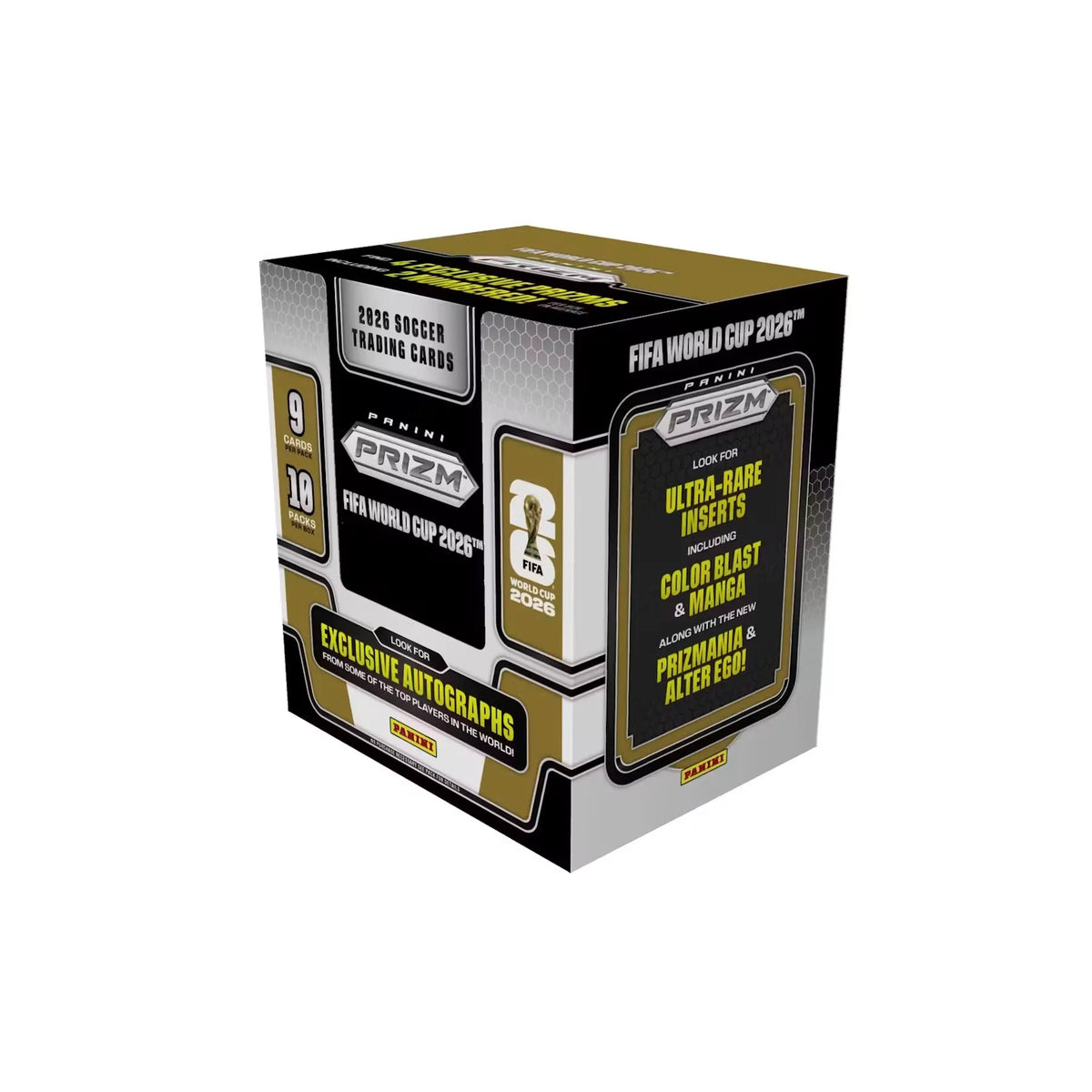 2026 Panini Prizm FIFA World Cup Soccer Hobby Preferred 20-Box Case | P5178919