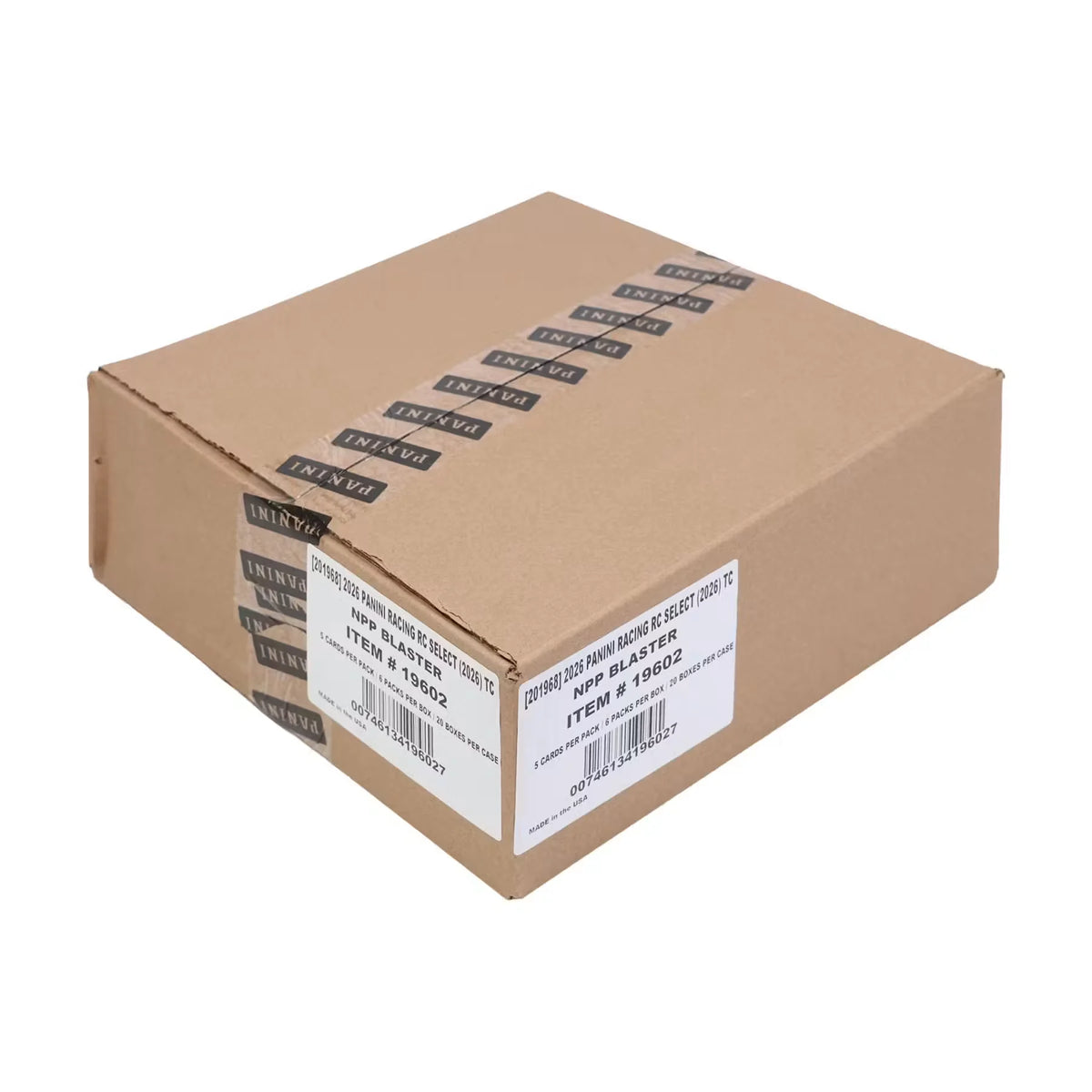 2026 Panini Select NASCAR Racing Blaster 20-Box Case (Ships Sealed Only) - D | P5179124