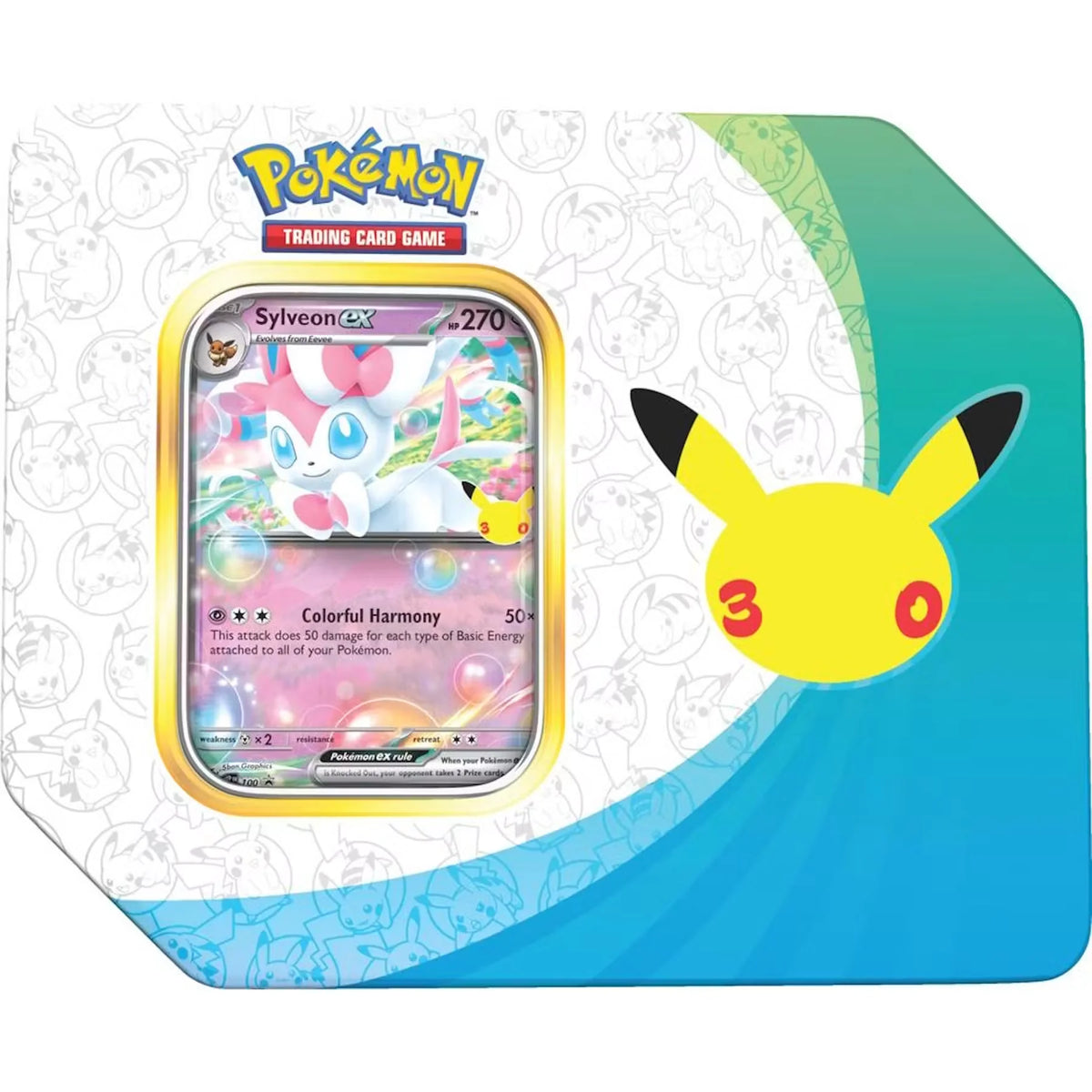 Pokemon 30th Celebration 6-Tin Case | Sealed Presell (Ships Sealed Only) | P5181057
