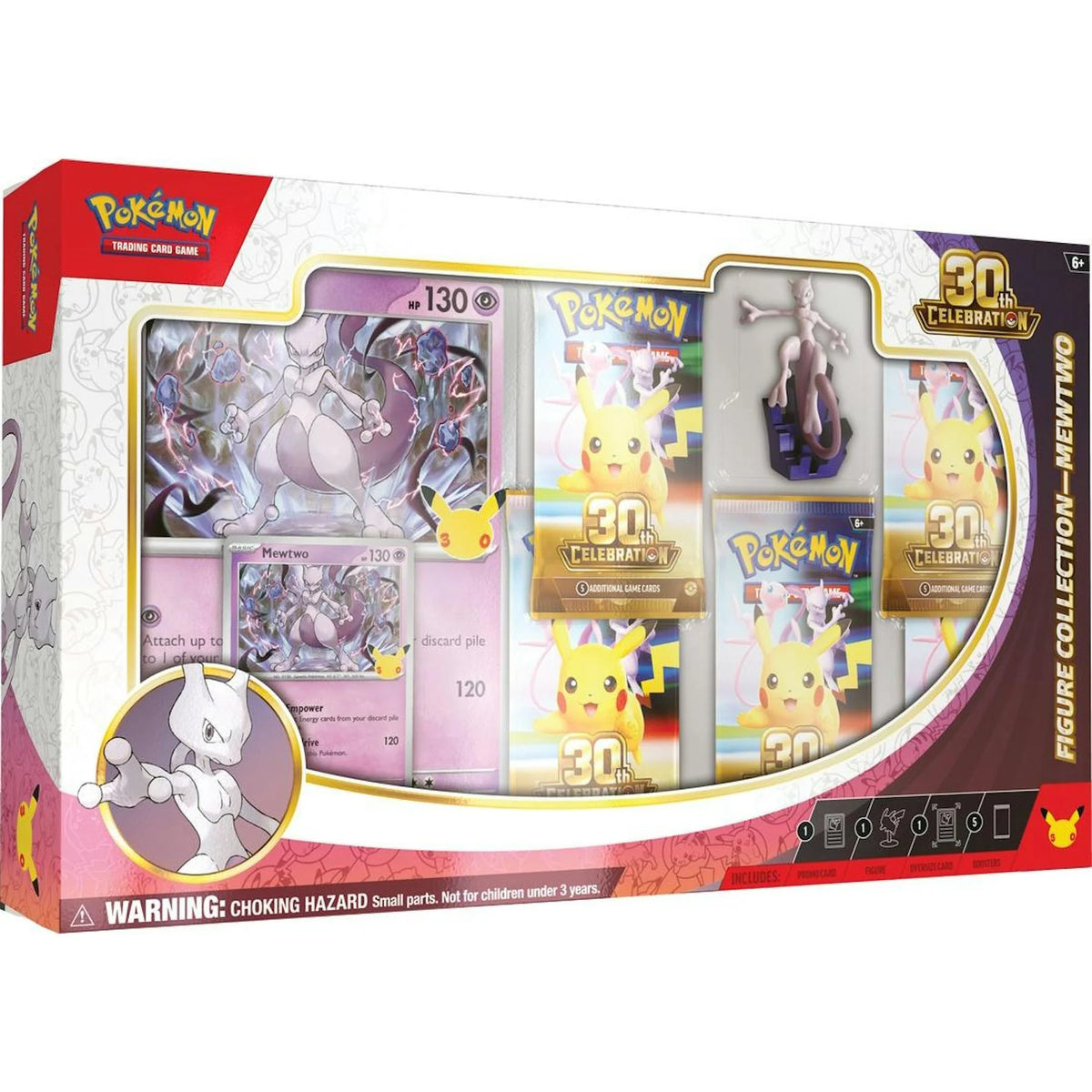 Pokemon 30th Celebration Figure Collection 6-Box Case (Presell) - D | P5181058