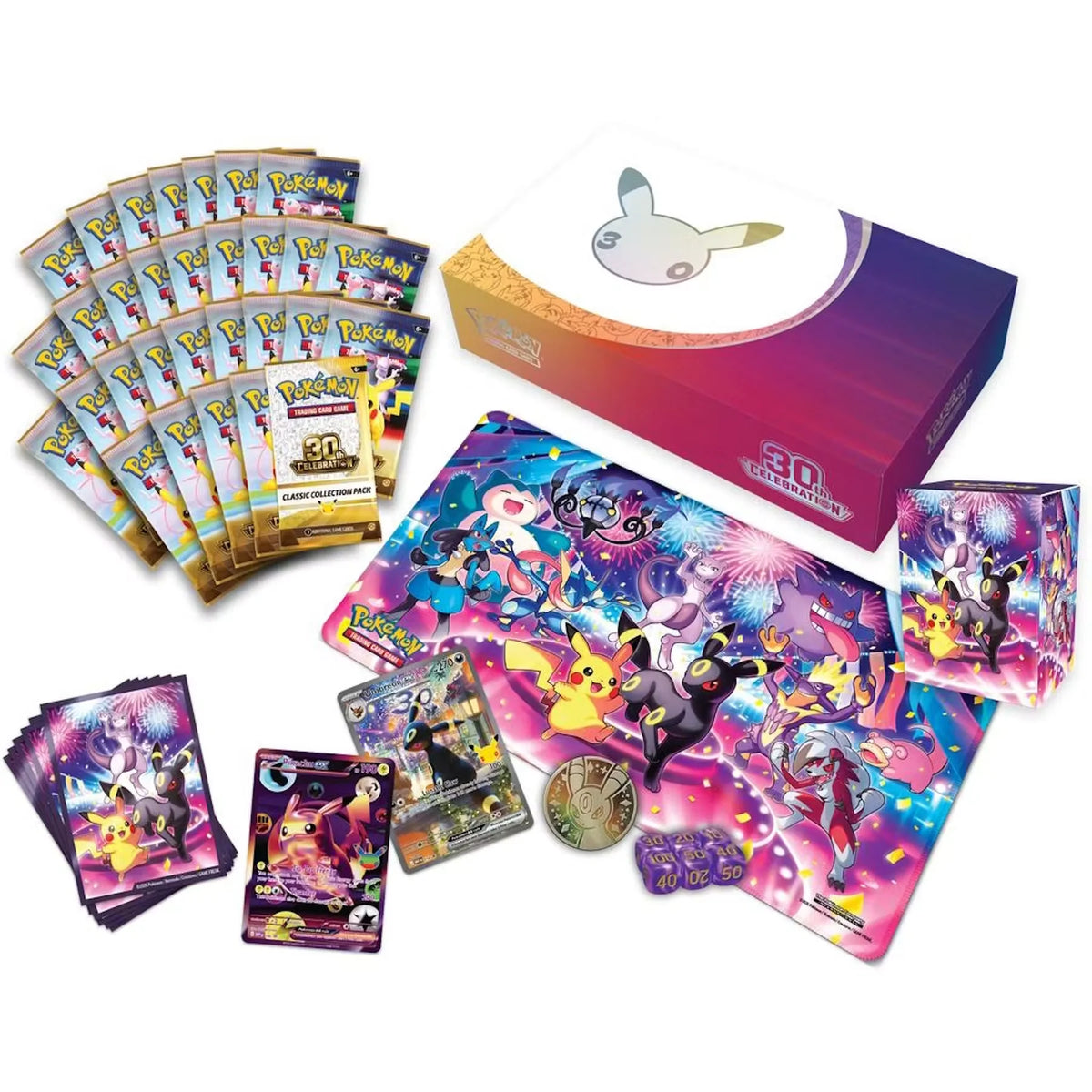 Pokemon 30th Celebration Ultra Premium Collection | 4-Box Case | P5181059