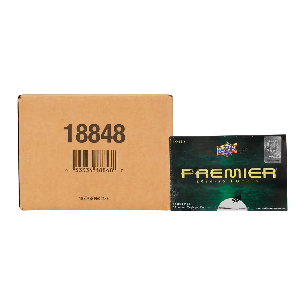 2024-25 Upper Deck Premier Hockey Hobby 10-Box Case (Ships Sealed Only) | P5182051