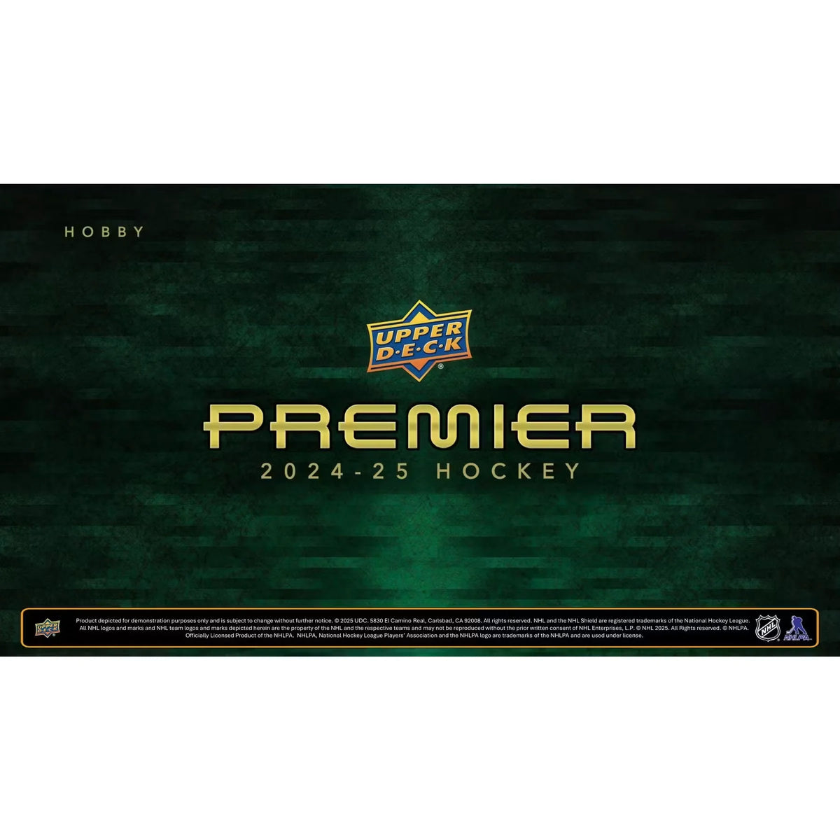 2024-25 Upper Deck Premier Hockey Hobby 10-Box Case (Ships Sealed Only) | P5182051