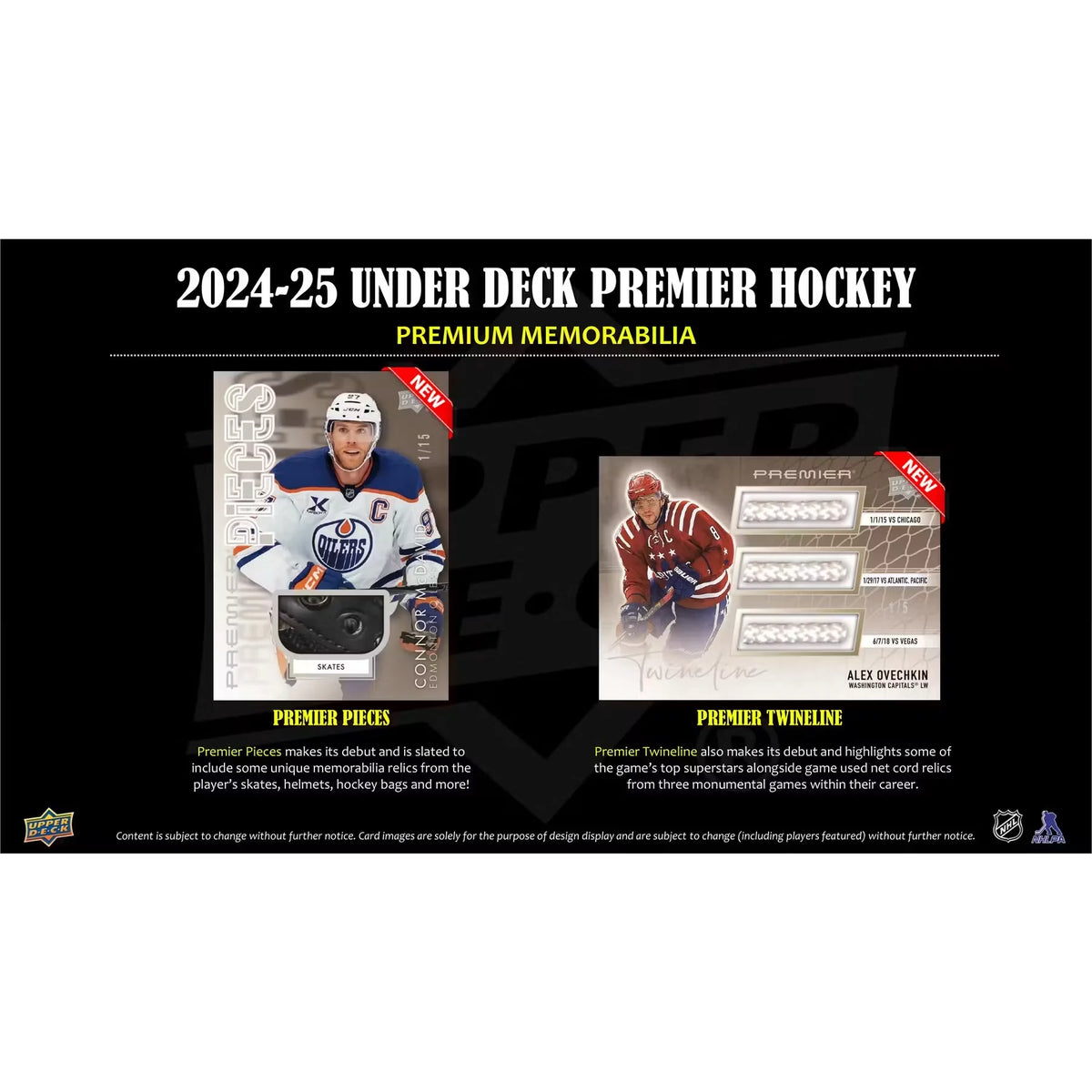 2024-25 Upper Deck Premier Hockey Hobby 10-Box Case (Ships Sealed Only) | P5182051
