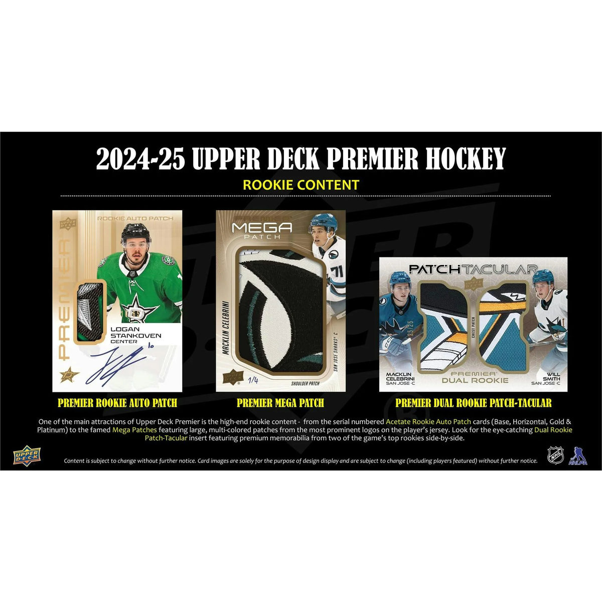 2024-25 Upper Deck Premier Hockey Hobby 10-Box Case (Ships Sealed Only) | P5182051