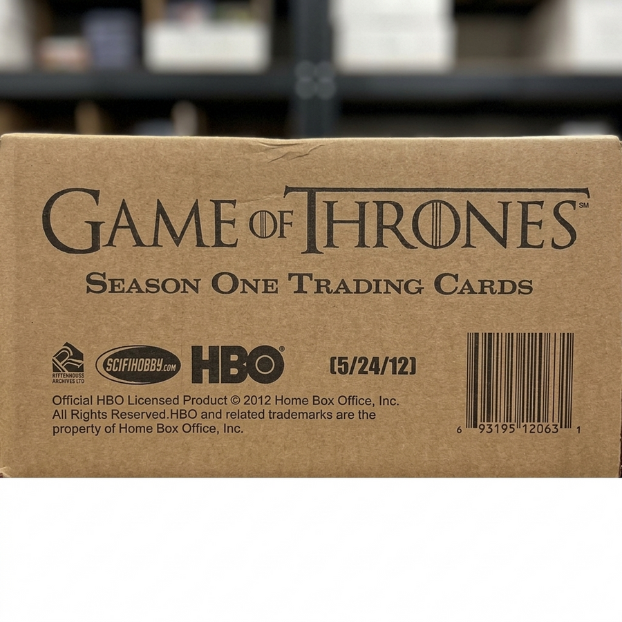 2012 Rittenhouse Game of Thrones Season 1 Trading Cards | 12-Box Case | P5293173
