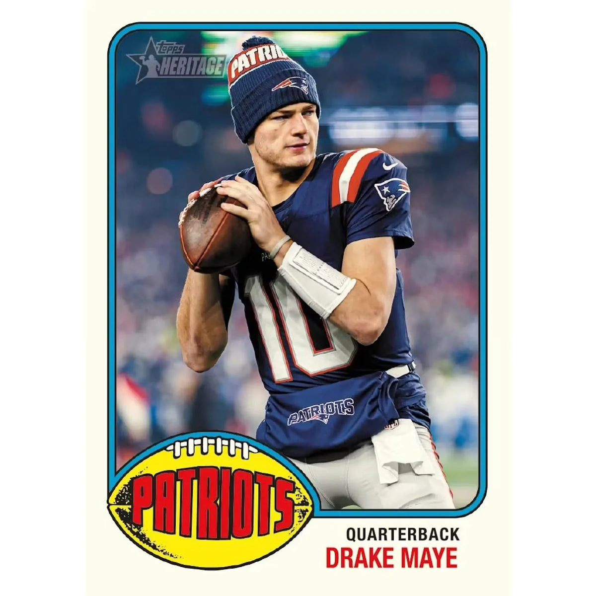 2026 Topps Heritage Football Hobby 12-Box Case | Presell (Ships Sealed Only) | P5294475