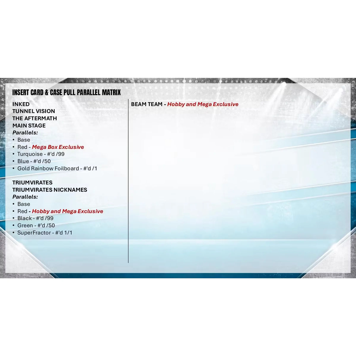 2026 Topps Stadium Club WWE Wrestling Hobby 12-Box Case (Ships Sealed Only) - D | P5294518