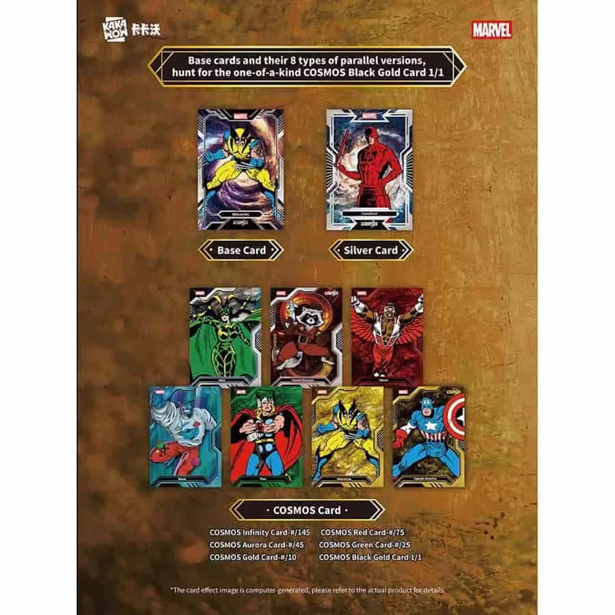 2025 Kakawow Marvel Cosmos Hobby 10-Box Case | Presell | P5297782