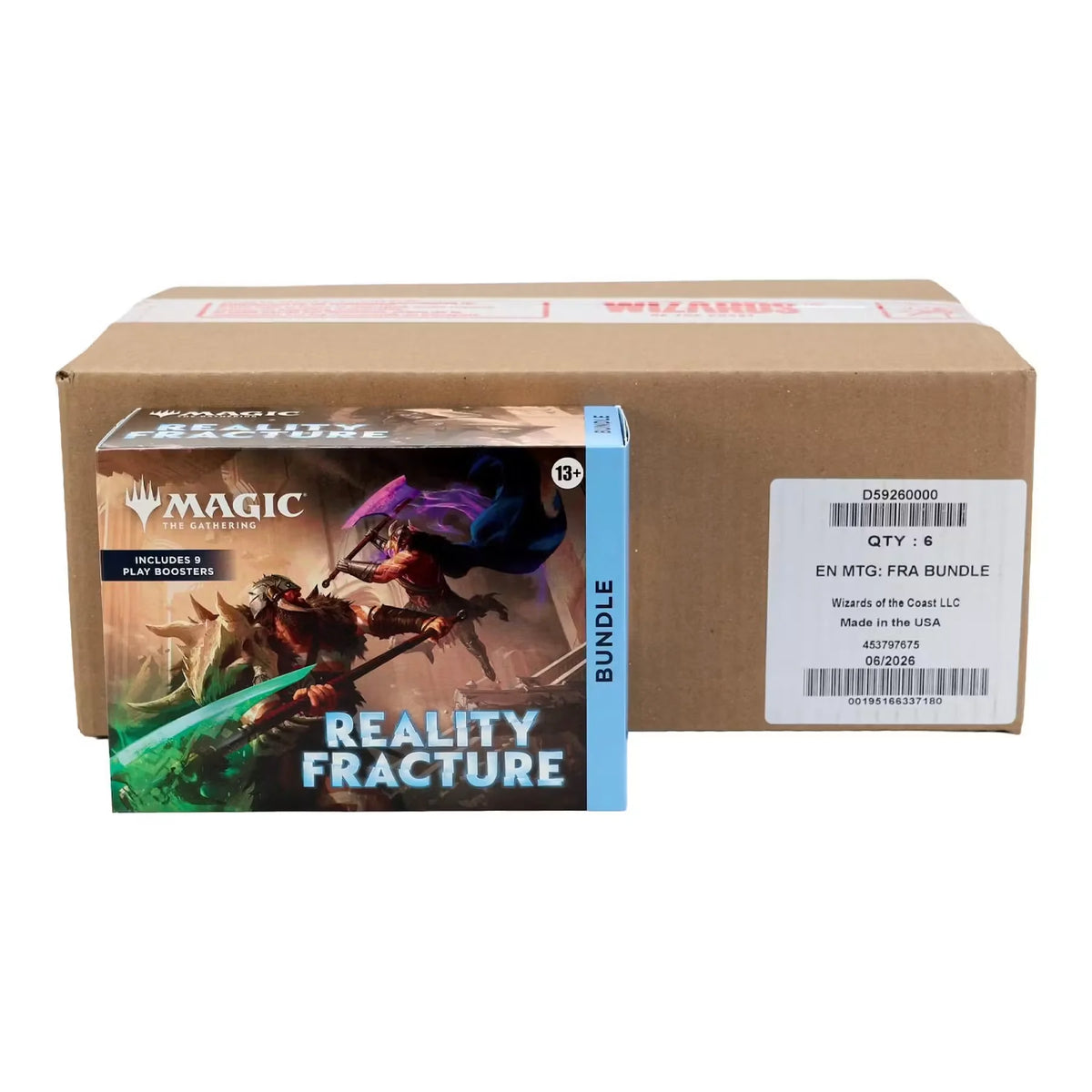 Magic the Gathering Reality Fracture Bundle | 6-Box Case (Ships Sealed Only) | P5359083