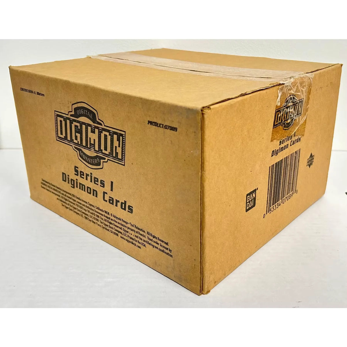 Digimon Series 1 Hobby Case | 12 Boxes/24 Packs Each #07089 | P5405987