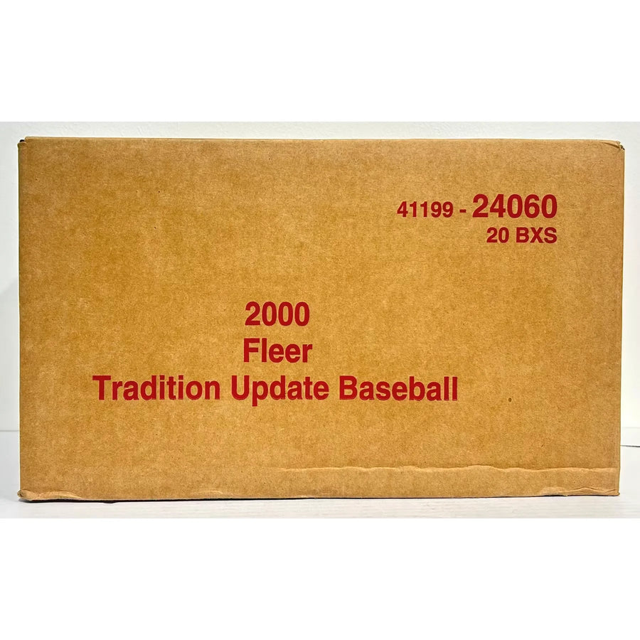 2000 Fleer Tradition Update Baseball Factory Set Case | 20 Sets #24060 | P5406348