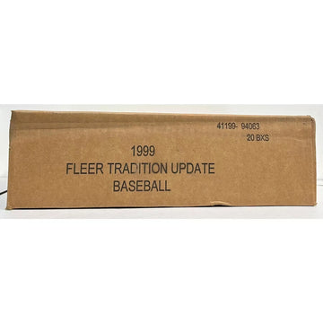 1999 Fleer Tradition Update Baseball Factory Set Case | 20 Sets | P5406359