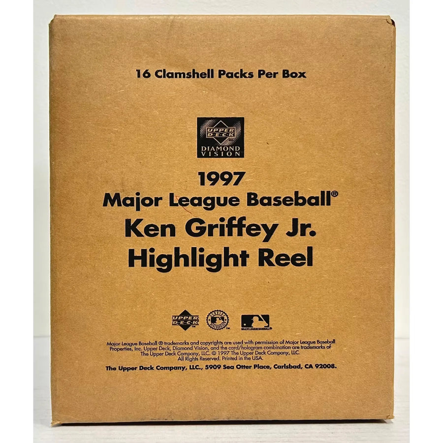 1997 Upper Deck Ken Griffey Jr. Diamond Vision Case | 16ct (Ships Sealed Only) | P5406369