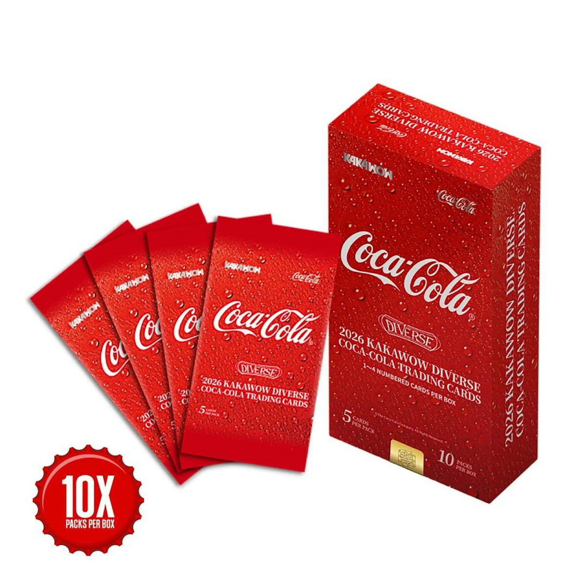 2026 Kakawow Diverse Coca-Cola Hobby 10-Box Case | Presell | P5422021