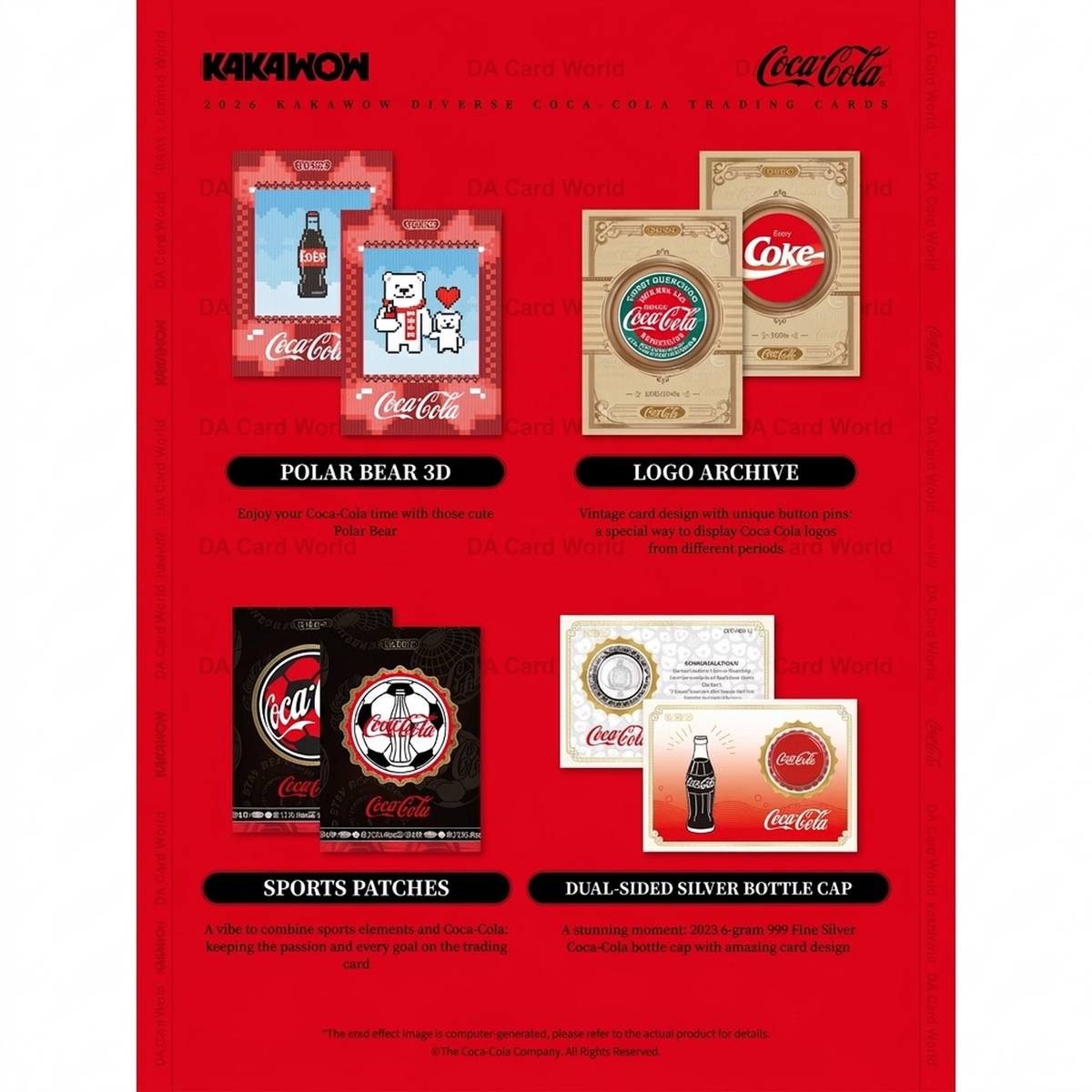 2026 Kakawow Diverse Coca-Cola Hobby 10-Box Case | Presell | P5422021