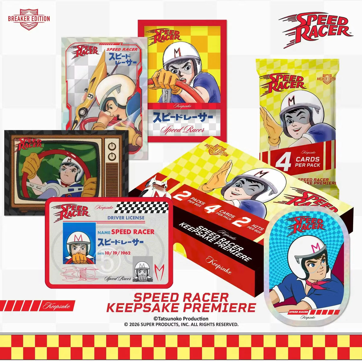 2026 Keepsake The Speed Racer Premiere Breaker 10-Box Case | P5422112