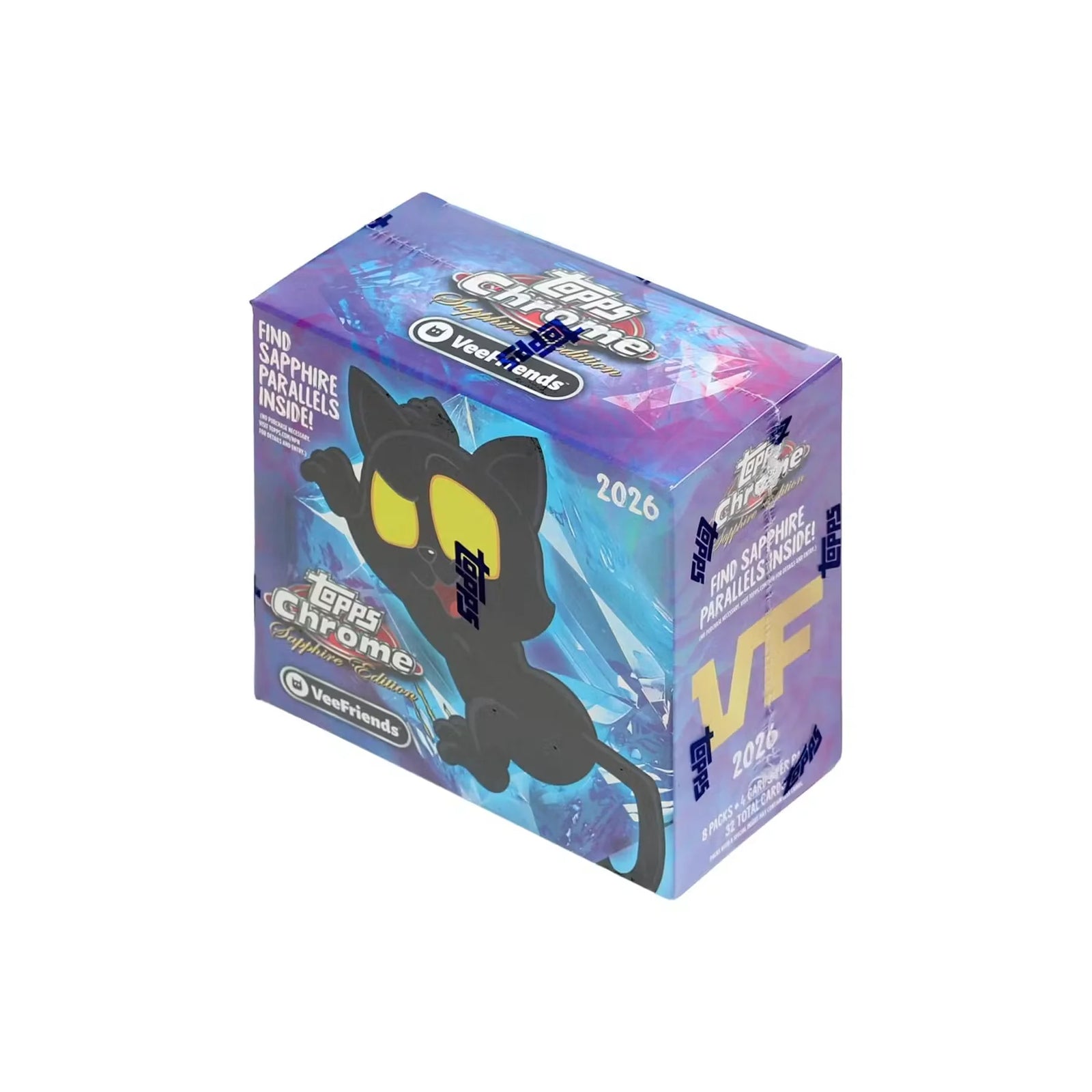 2026 Topps Chrome Sapphire VeeFriends 10-Box Case | Presell (Ships Sealed Only)