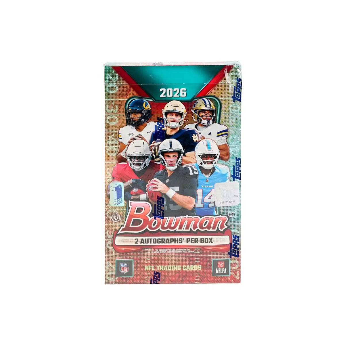 2026 Bowman Football First Day Issue Hobby 12-Box Case (Ships Sealed Only) | P5594928